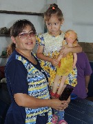 Цыплакова Алия с дочерью. Август 2012 г.