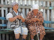 Ишбердина и Пелагеина. Август 2012 г.